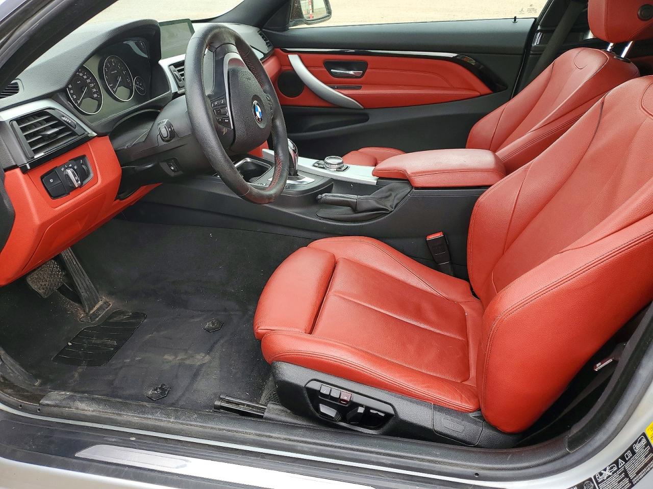 2014 Bmw 428 Xi Silver vin: WBA3N5C51EK197384