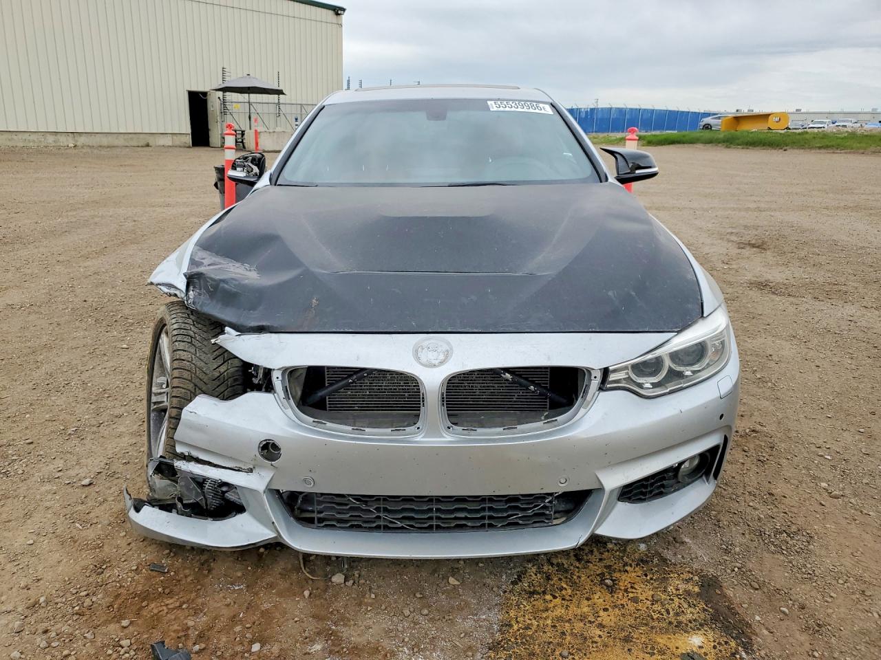 2014 Bmw 428 Xi Silver vin: WBA3N5C51EK197384