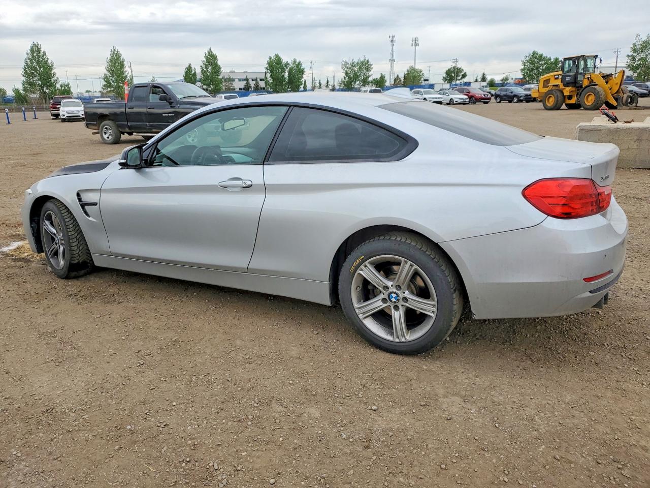 2014 Bmw 428 Xi Silver vin: WBA3N5C51EK197384