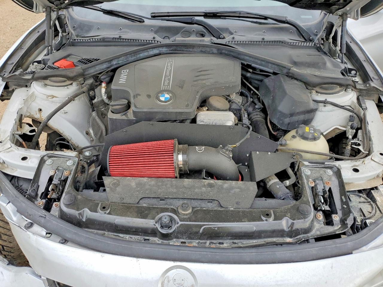 2014 Bmw 428 Xi Silver vin: WBA3N5C51EK197384