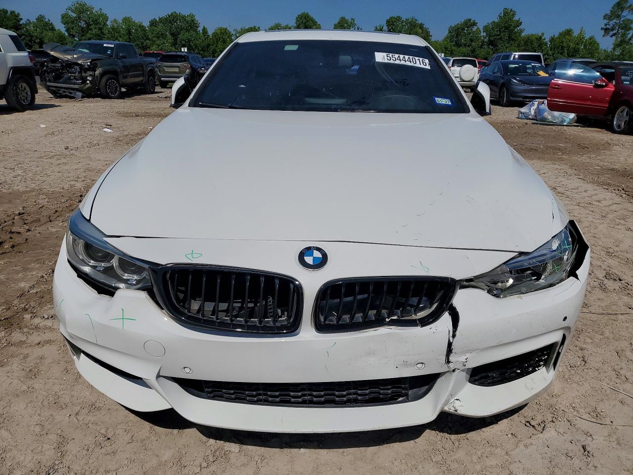 2015 Bmw 428 Xi White vin: WBA3N5C51FK484838