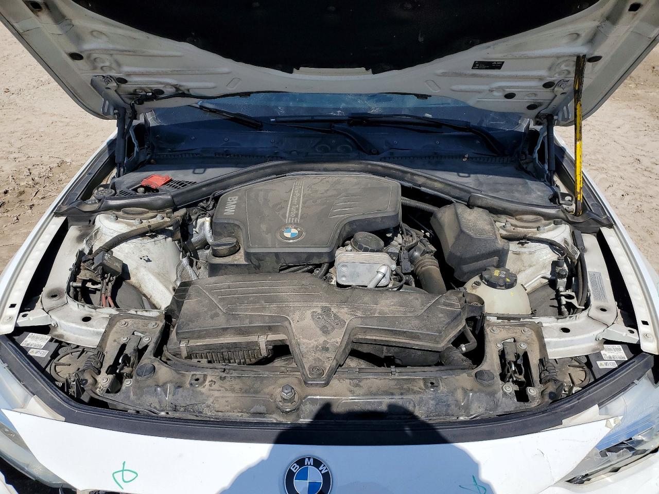 2015 Bmw 428 Xi White vin: WBA3N5C51FK484838