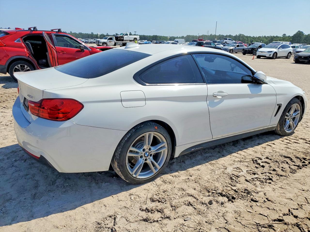 2015 Bmw 428 Xi White vin: WBA3N5C51FK484838