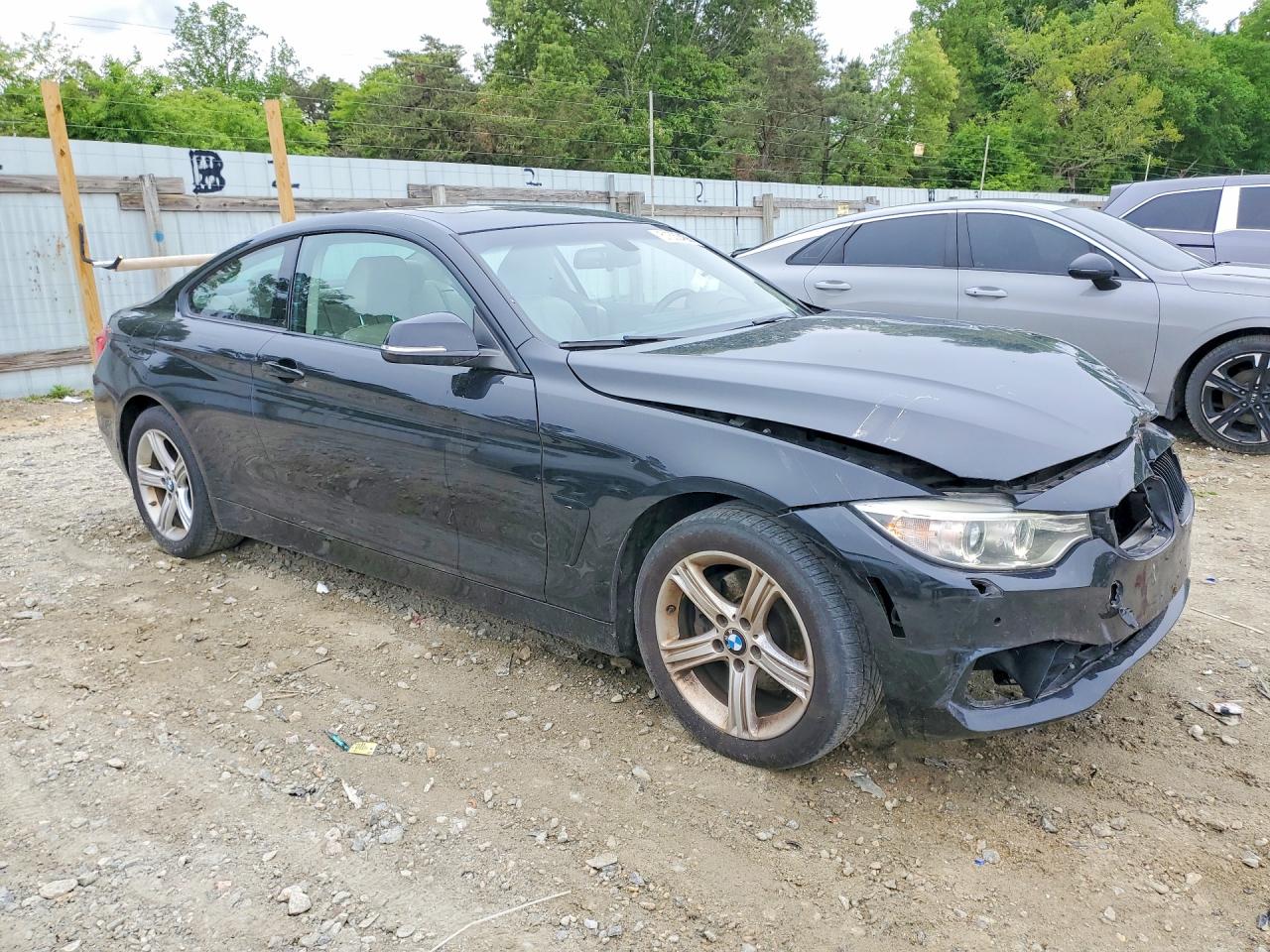 2015 Bmw 428 Xi Black vin: WBA3N5C52FK197542