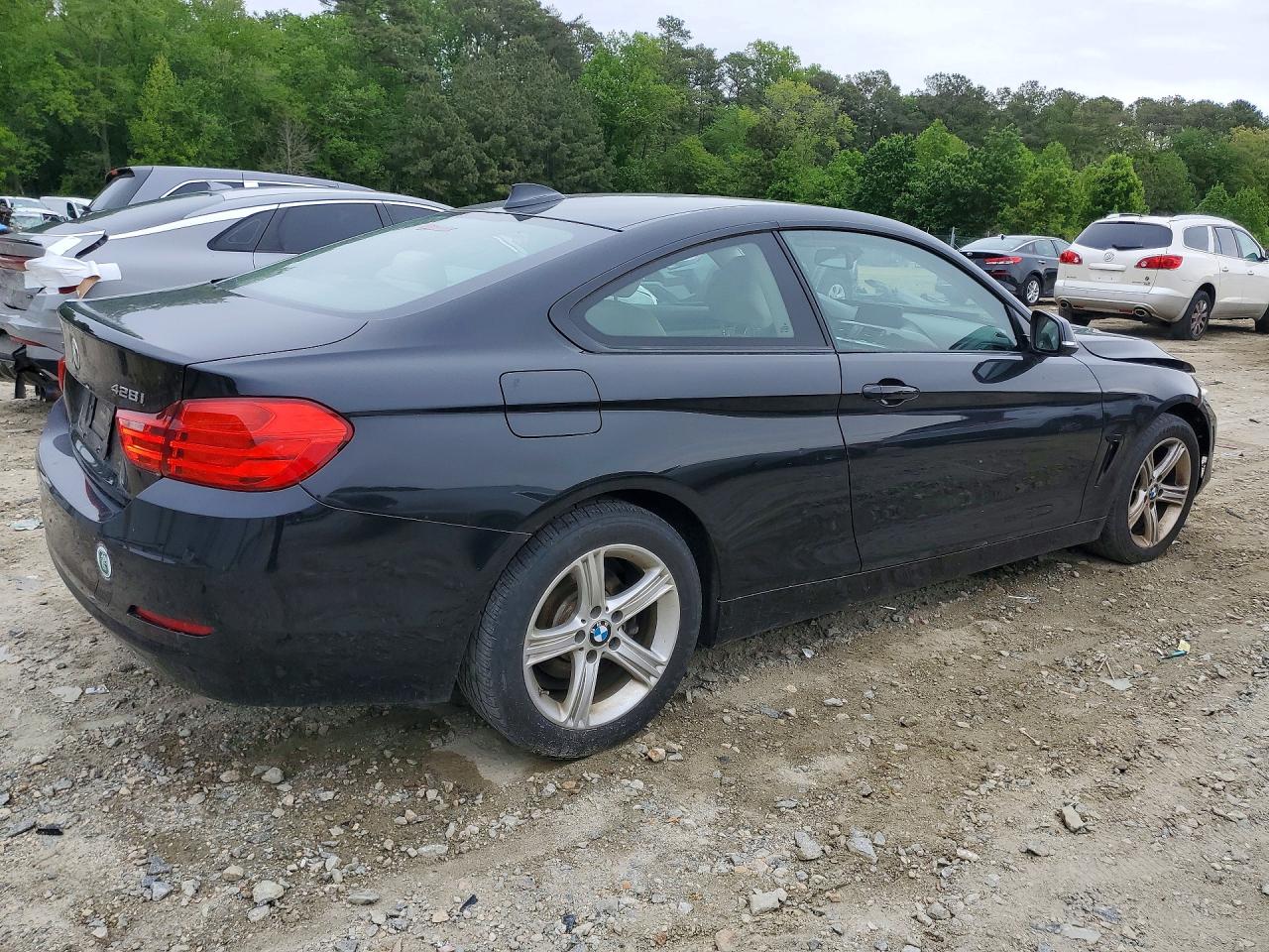 2015 Bmw 428 Xi Black vin: WBA3N5C52FK197542