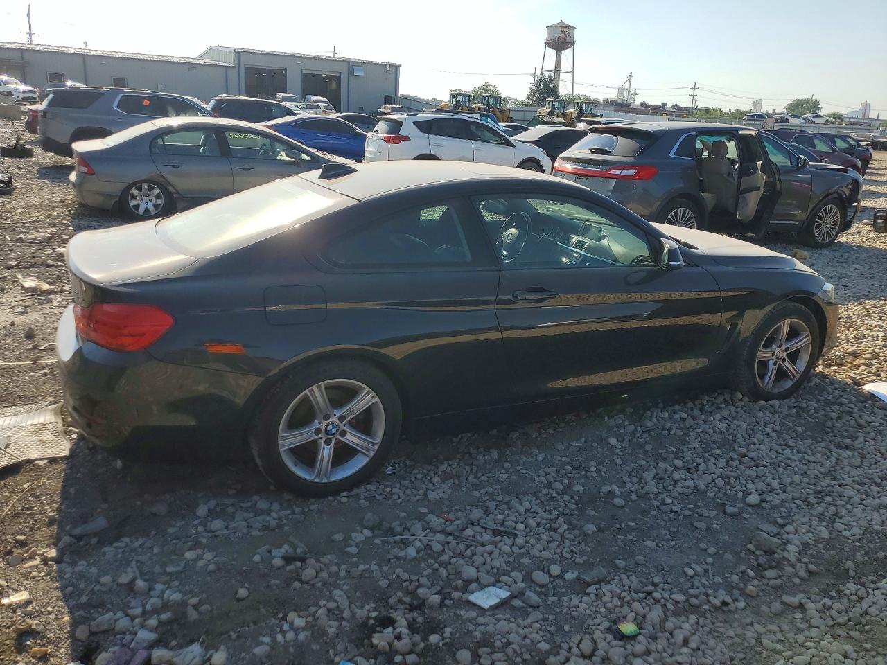 2014 Bmw 428 Xi Черный vin: WBA3N5C53EF716833