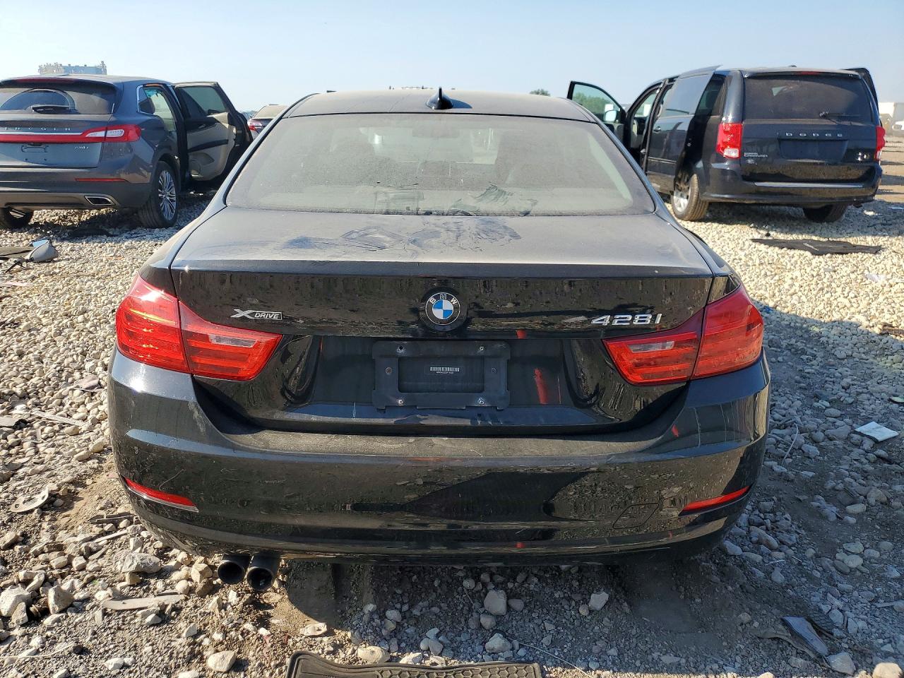 2014 Bmw 428 Xi Черный vin: WBA3N5C53EF716833