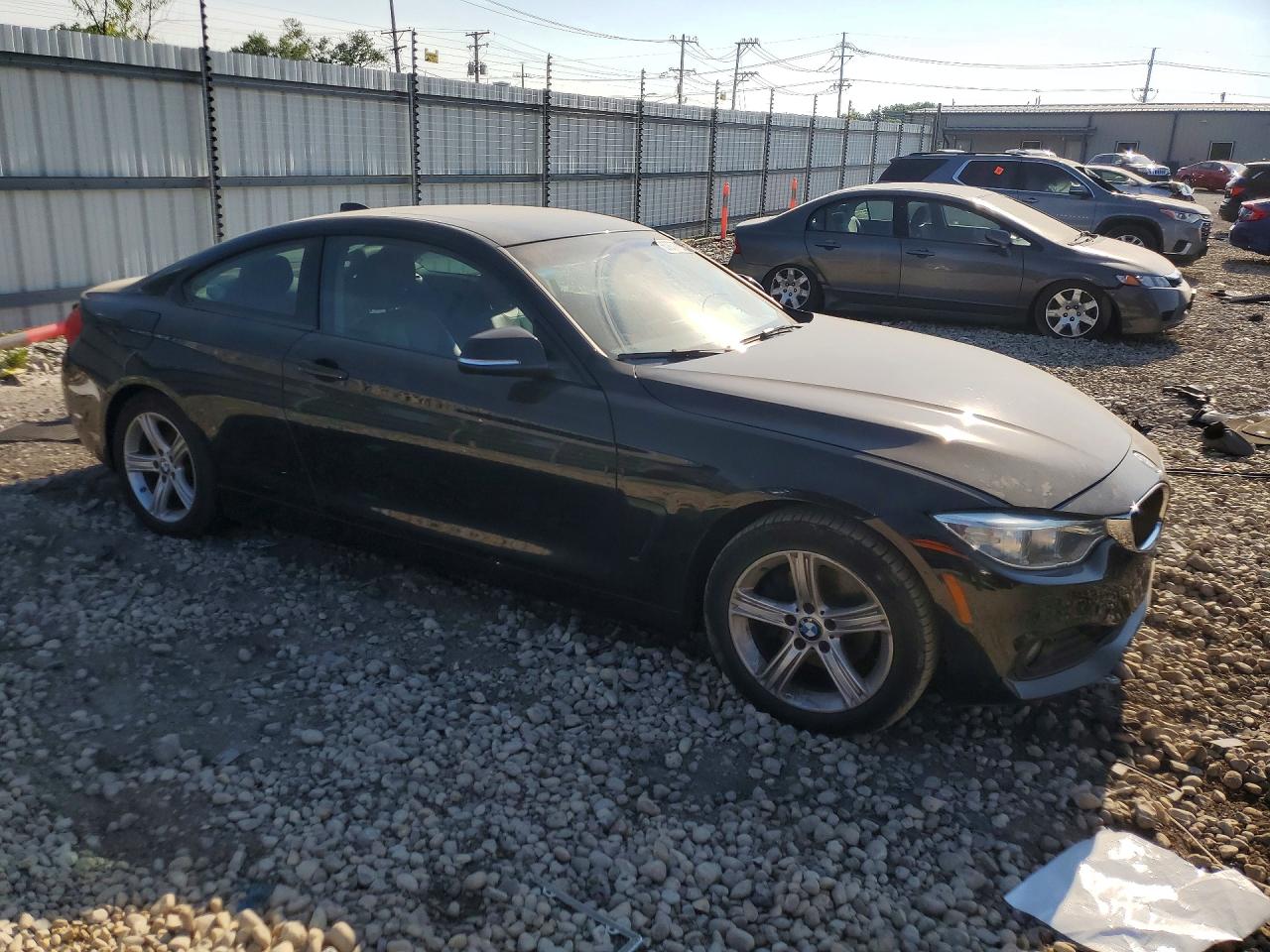 2014 Bmw 428 Xi Черный vin: WBA3N5C53EF716833