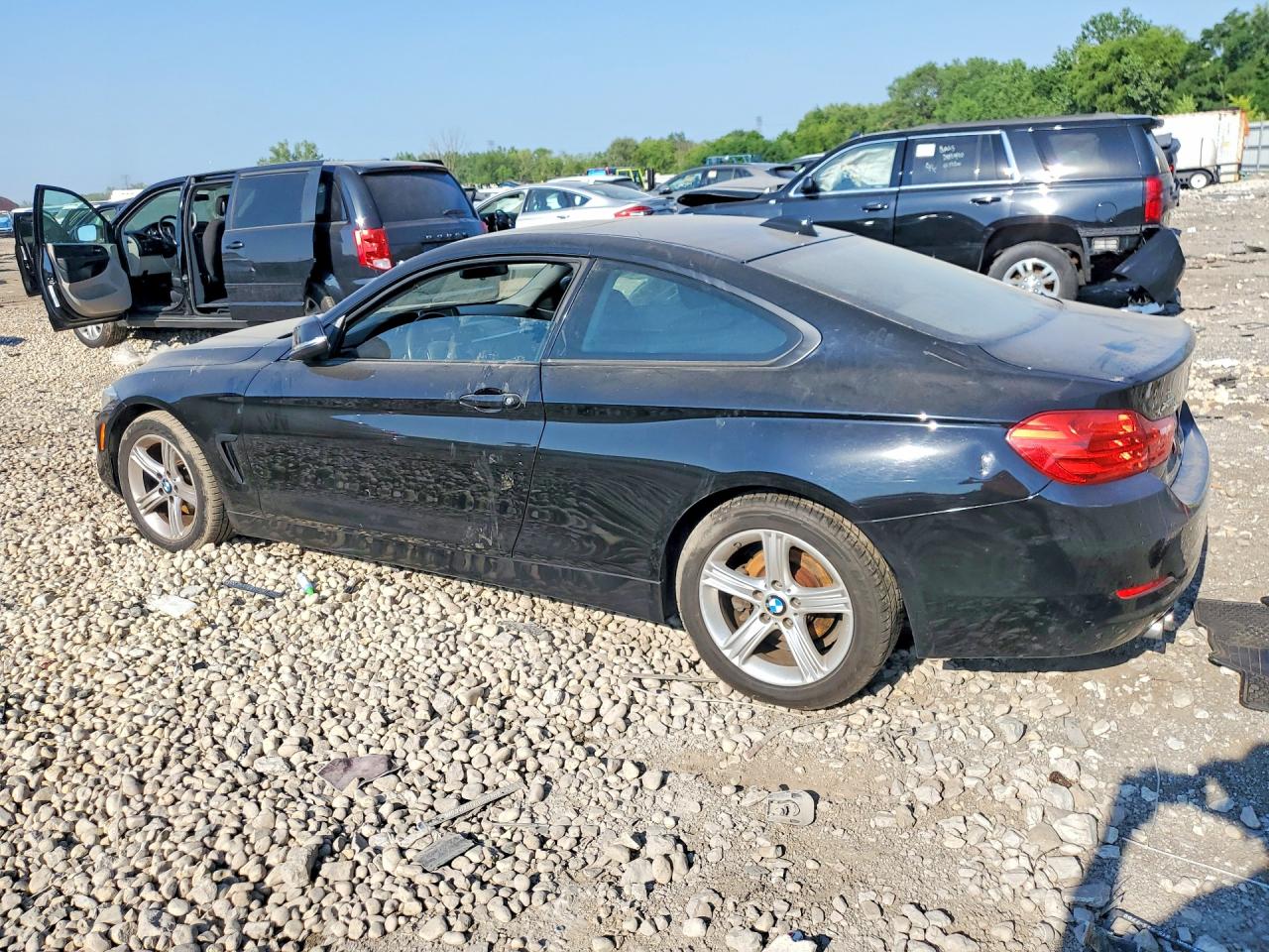 2014 Bmw 428 Xi Черный vin: WBA3N5C53EF716833