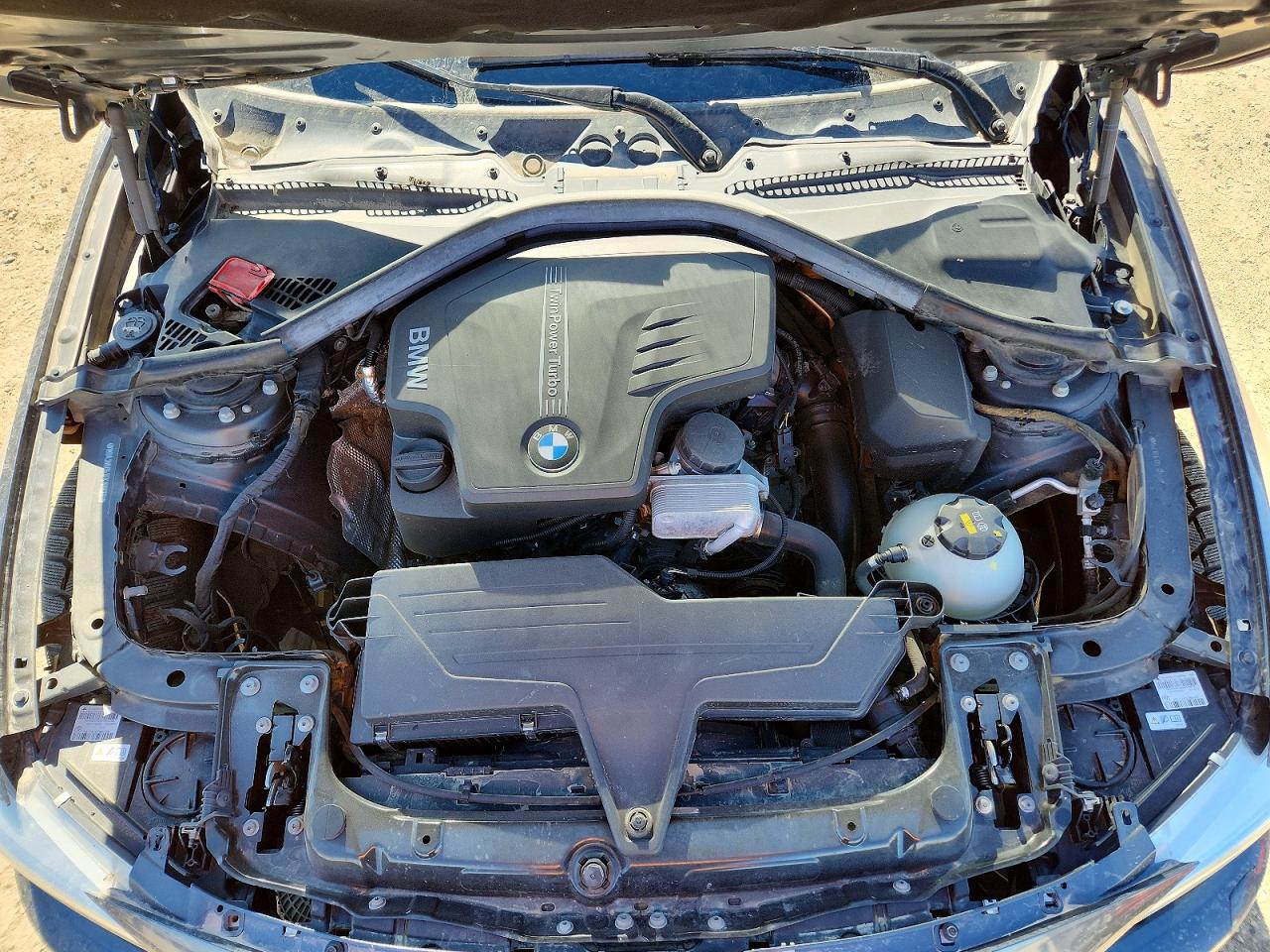 2015 Bmw 428 Xi Gray vin: WBA3N5C53FK198666