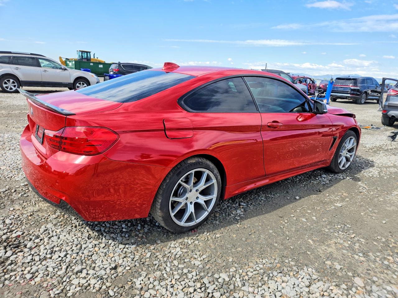 2014 Bmw 428 Xi Red vin: WBA3N5C54EK196827