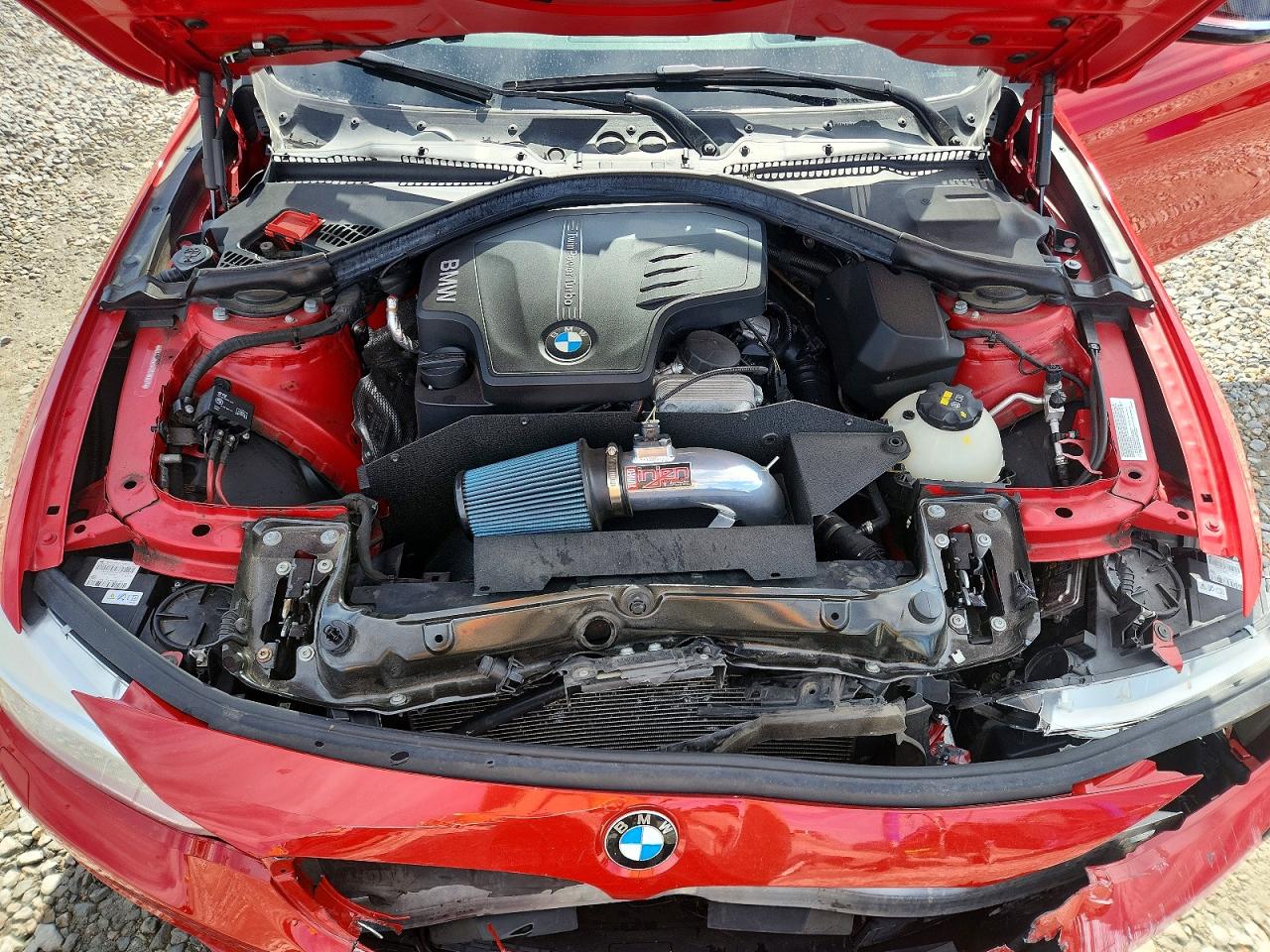 2014 Bmw 428 Xi Red vin: WBA3N5C54EK196827