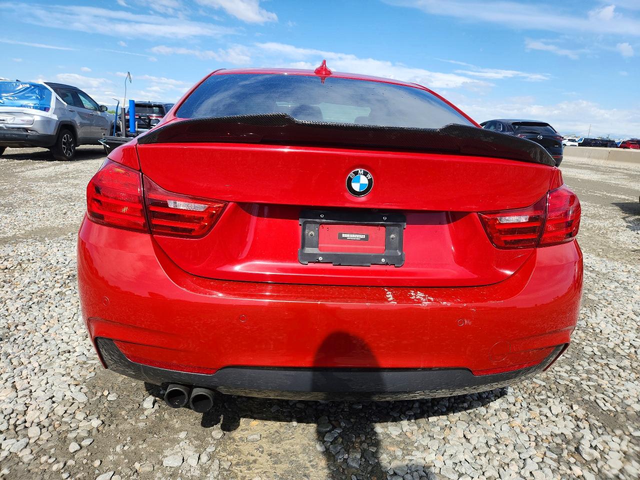 2014 Bmw 428 Xi Red vin: WBA3N5C54EK196827