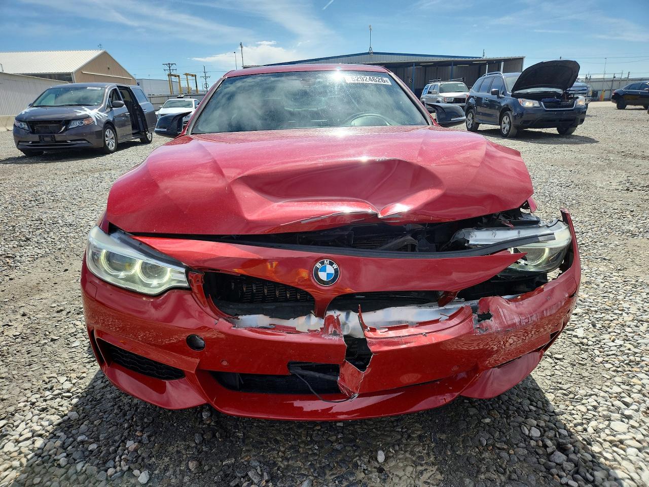 2014 Bmw 428 Xi Red vin: WBA3N5C54EK196827