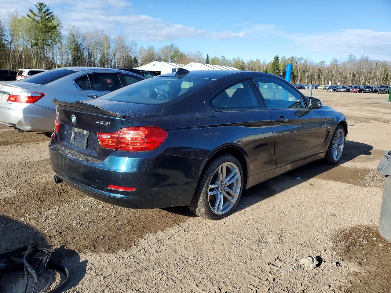 2014 Bmw 428 Xi Blue vin: WBA3N5C55EK196593