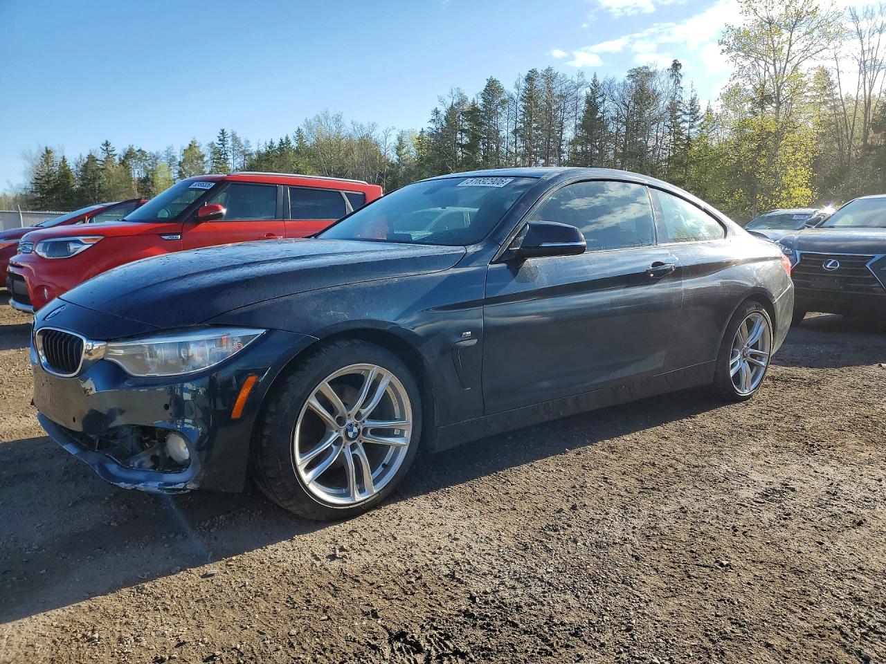 2014 Bmw 428 Xi Blue vin: WBA3N5C55EK196593