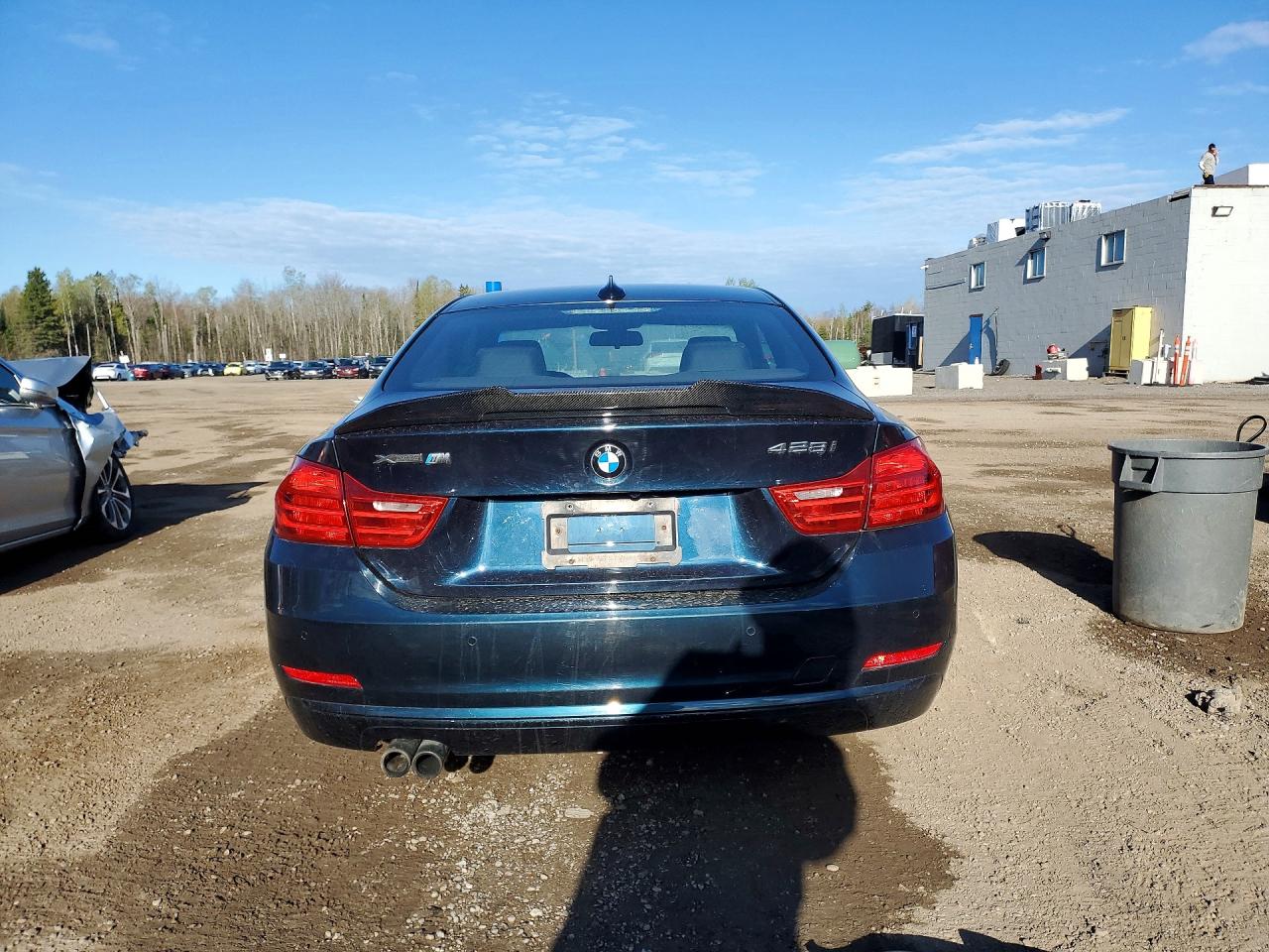 2014 Bmw 428 Xi Blue vin: WBA3N5C55EK196593