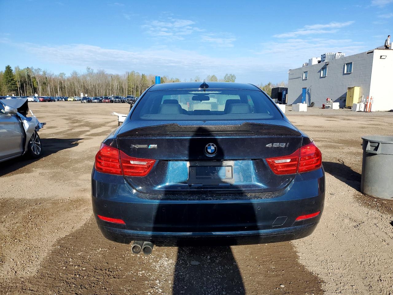 2014 Bmw 428 Xi Blue vin: WBA3N5C55EK196593