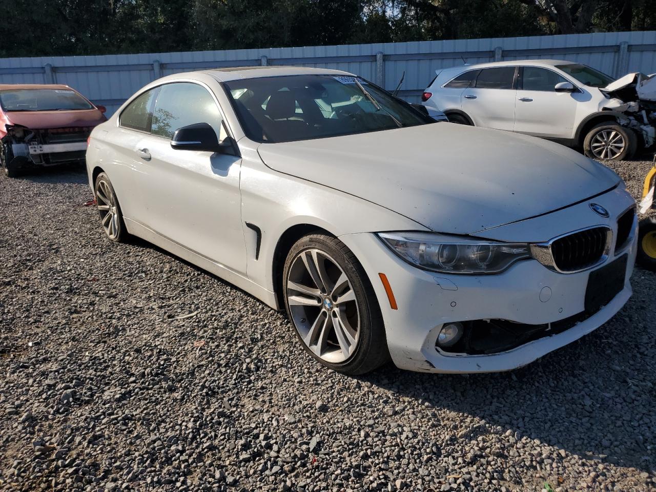 2014 Bmw 428 Xi White vin: WBA3N5C56EF716227