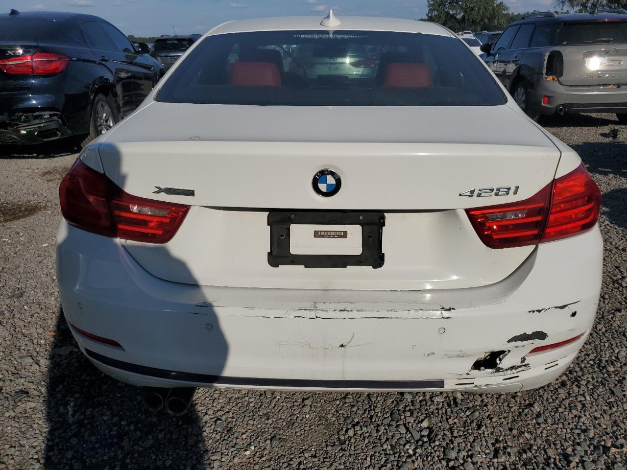2014 Bmw 428 Xi White vin: WBA3N5C56EF716227