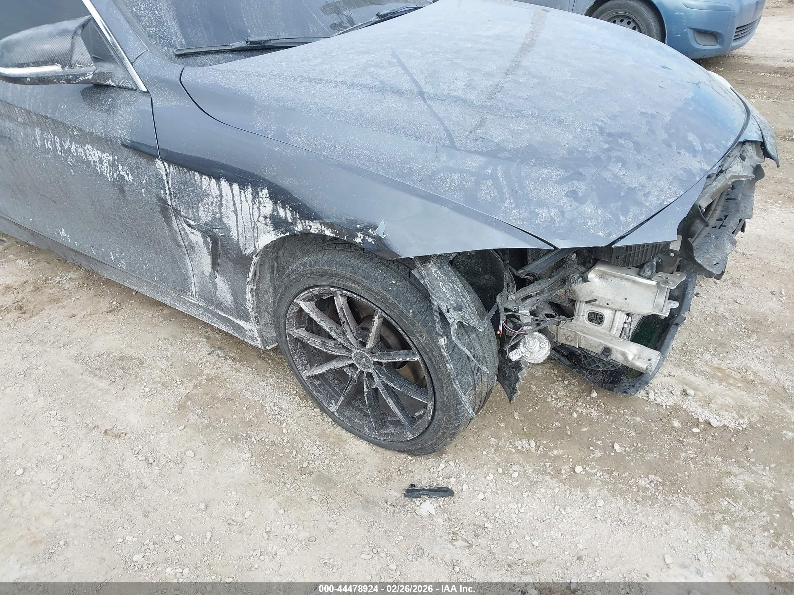 2015 Bmw 428i Xdrive Серый vin: WBA3N5C56FK198905
