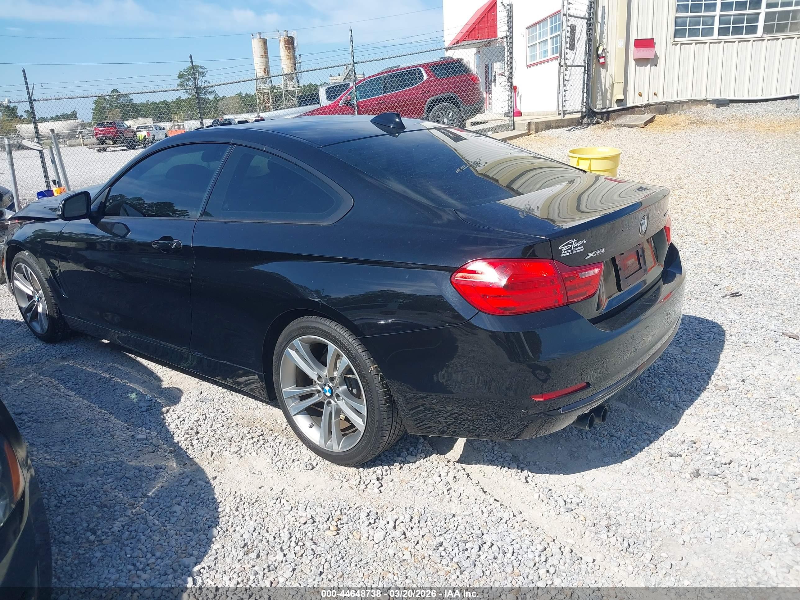 2014 Bmw 428i Xdrive Black vin: WBA3N5C57EF716107