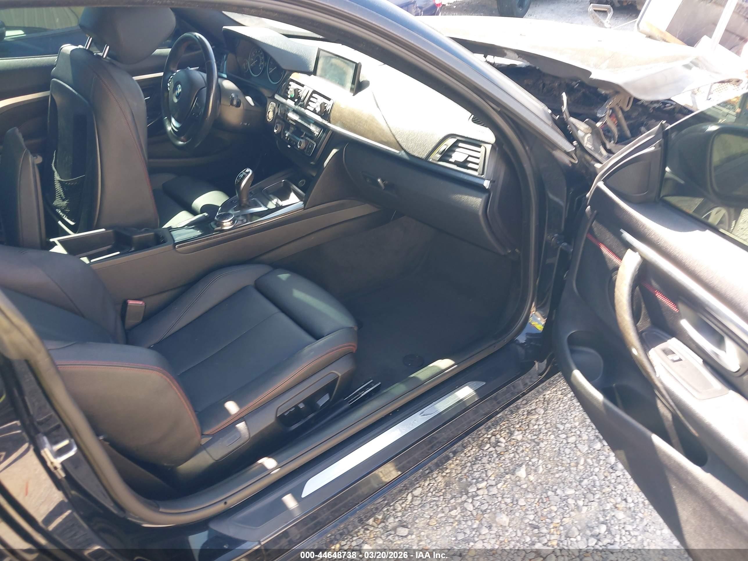 2014 Bmw 428i Xdrive Black vin: WBA3N5C57EF716107