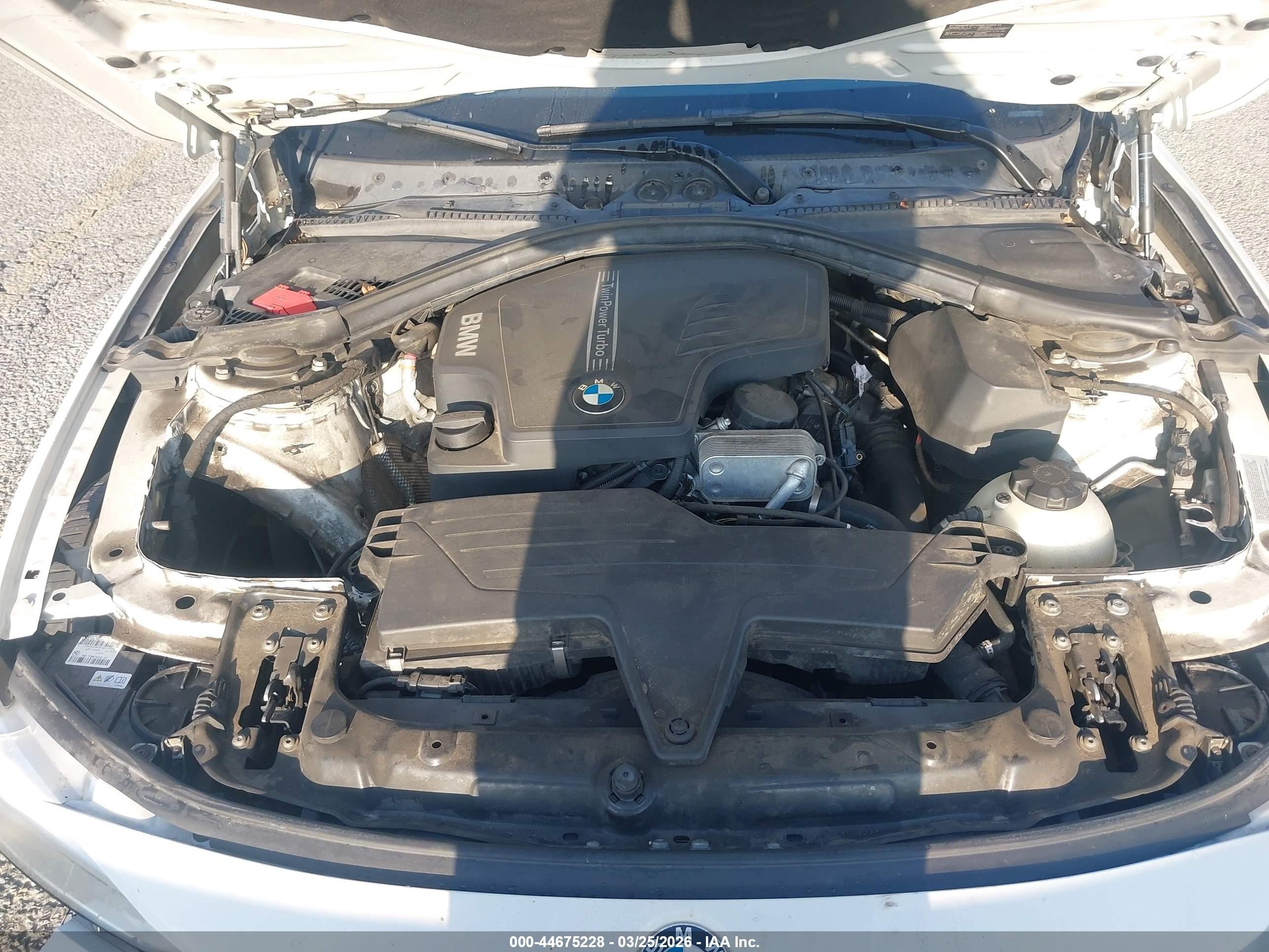 2014 Bmw 428i   White vin: WBA3N7C50EF719149