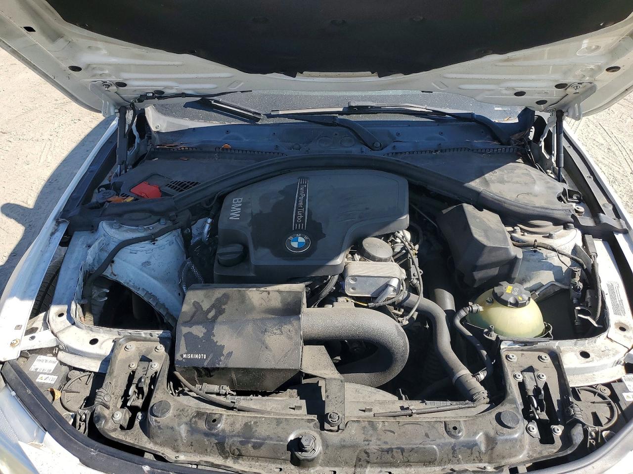 2015 Bmw 428 I White vin: WBA3N7C50FK224975
