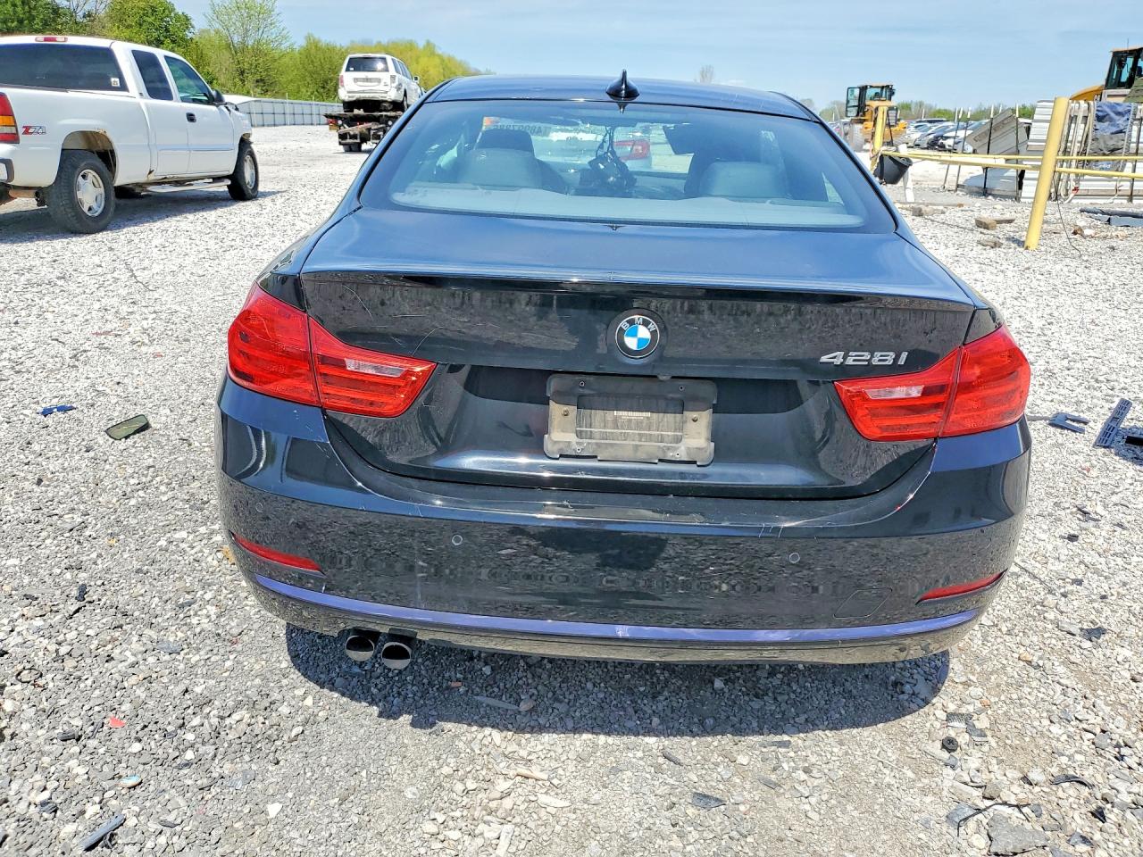 2015 Bmw 428 I Black vin: WBA3N7C50FK225320