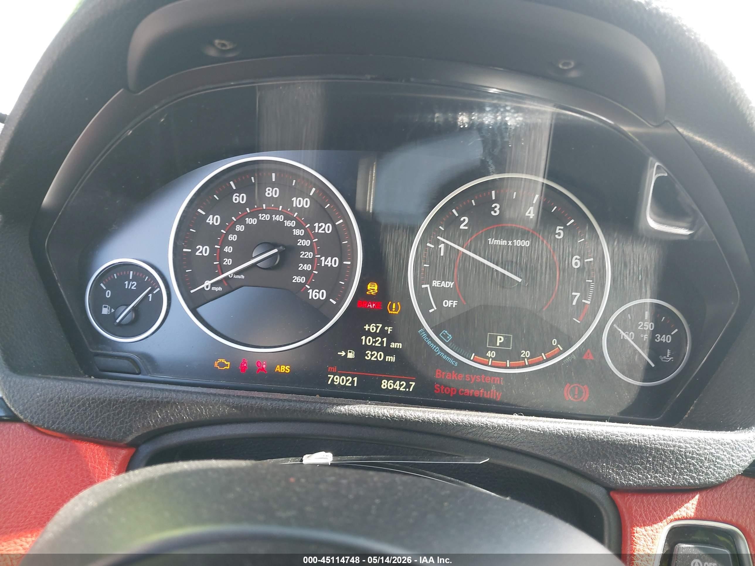 2014 Bmw 428i   Silver vin: WBA3N7C51EF718172