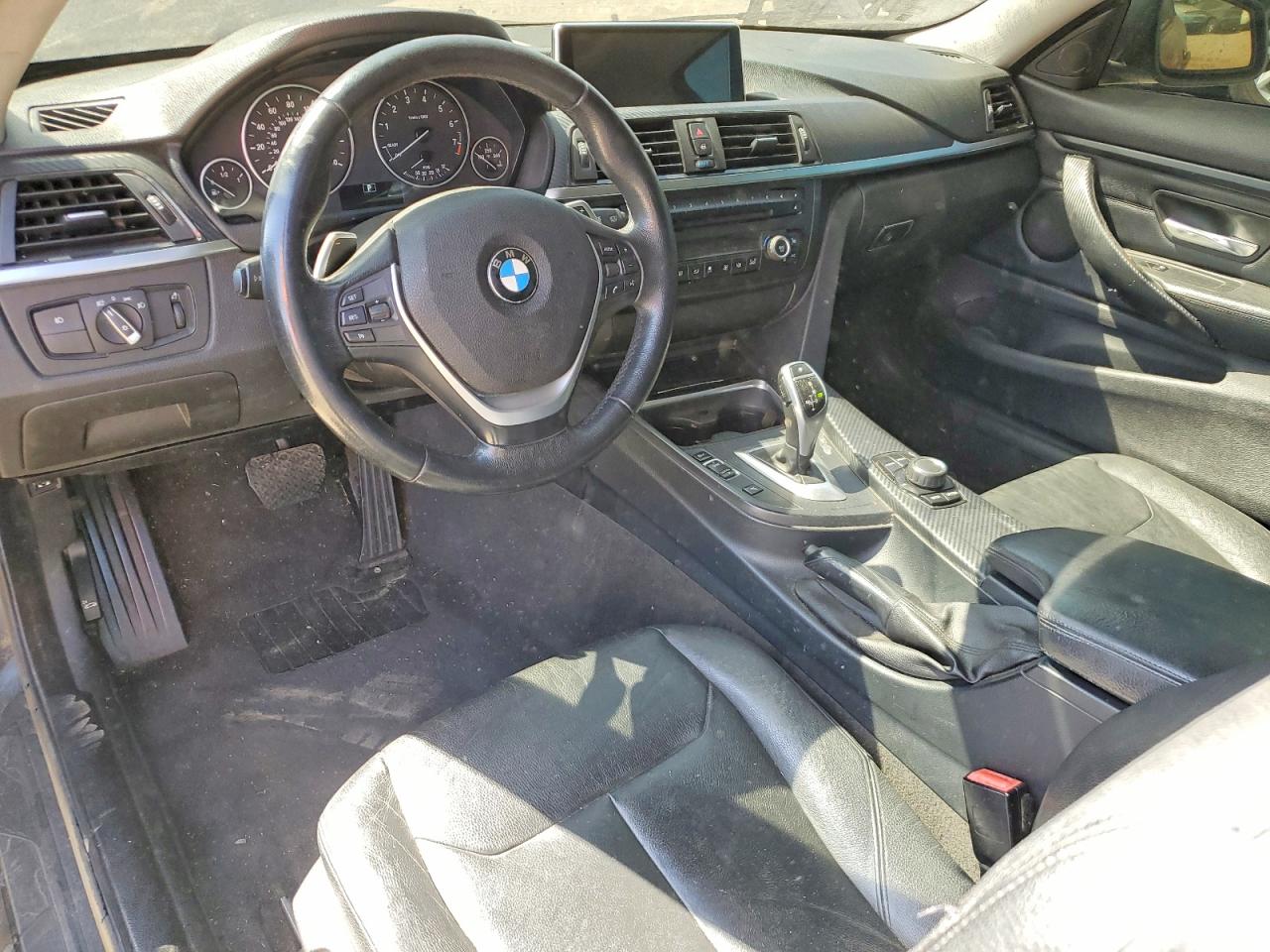 2014 Bmw 428 I Gray vin: WBA3N7C51EF718530