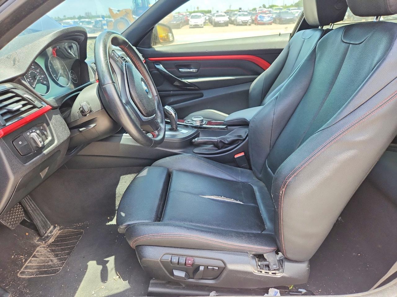 2014 Bmw 428 I Black vin: WBA3N7C51EF719757