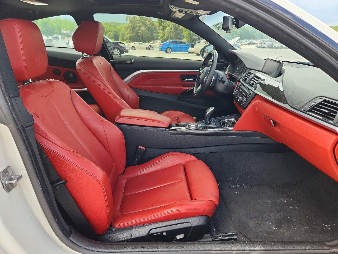 2015 Bmw 428 I White vin: WBA3N7C51FK225116