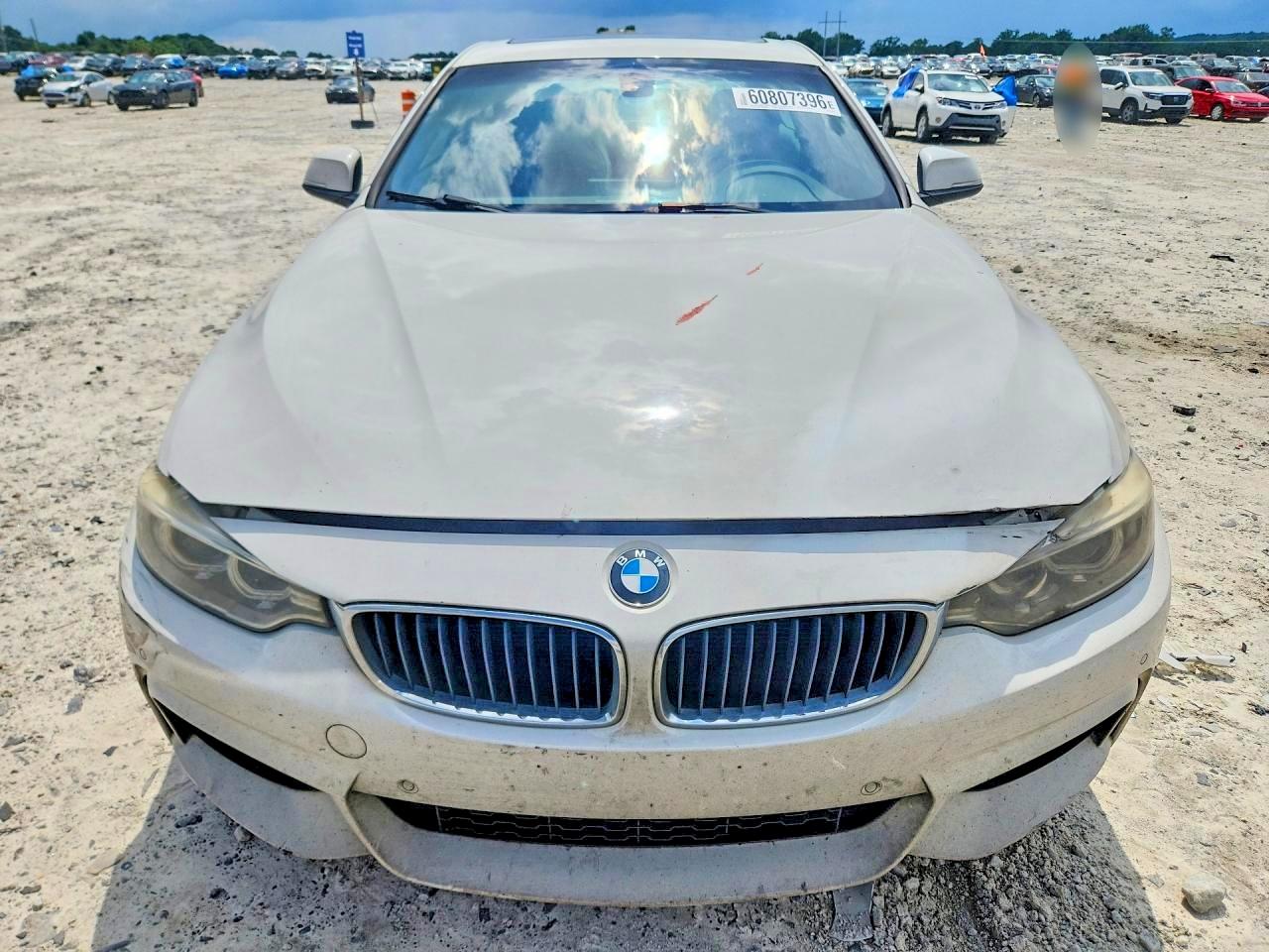 2015 Bmw 428 I White vin: WBA3N7C51FK225116