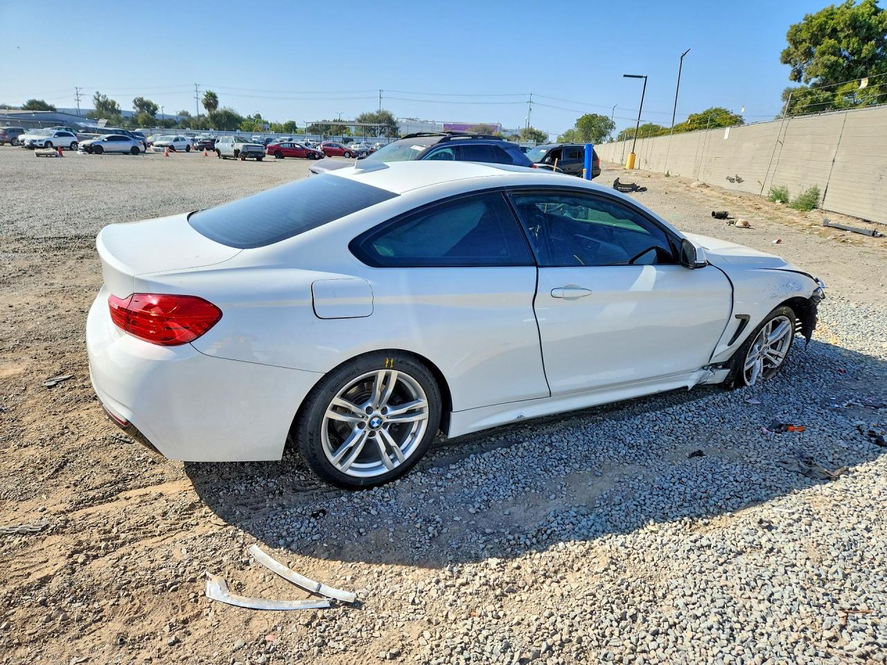 2014 Bmw 428 I White vin: WBA3N7C52EF718679