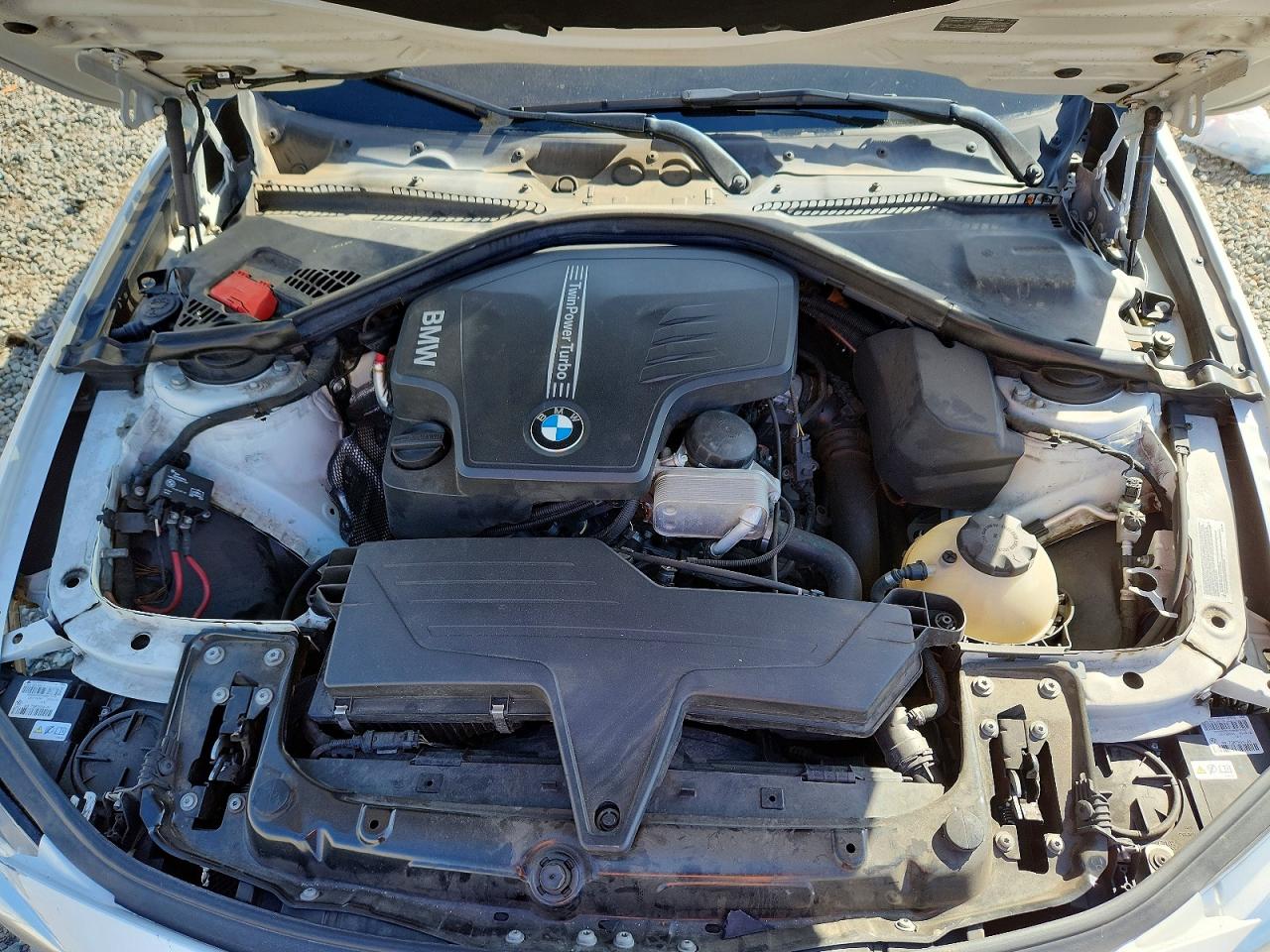 2014 Bmw 428 I White vin: WBA3N7C52EF718679