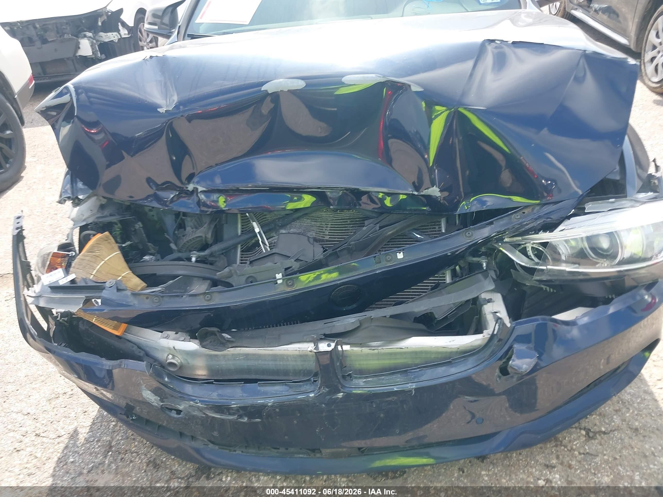 2016 Bmw 428i Blue vin: WBA3N7C52GK226566