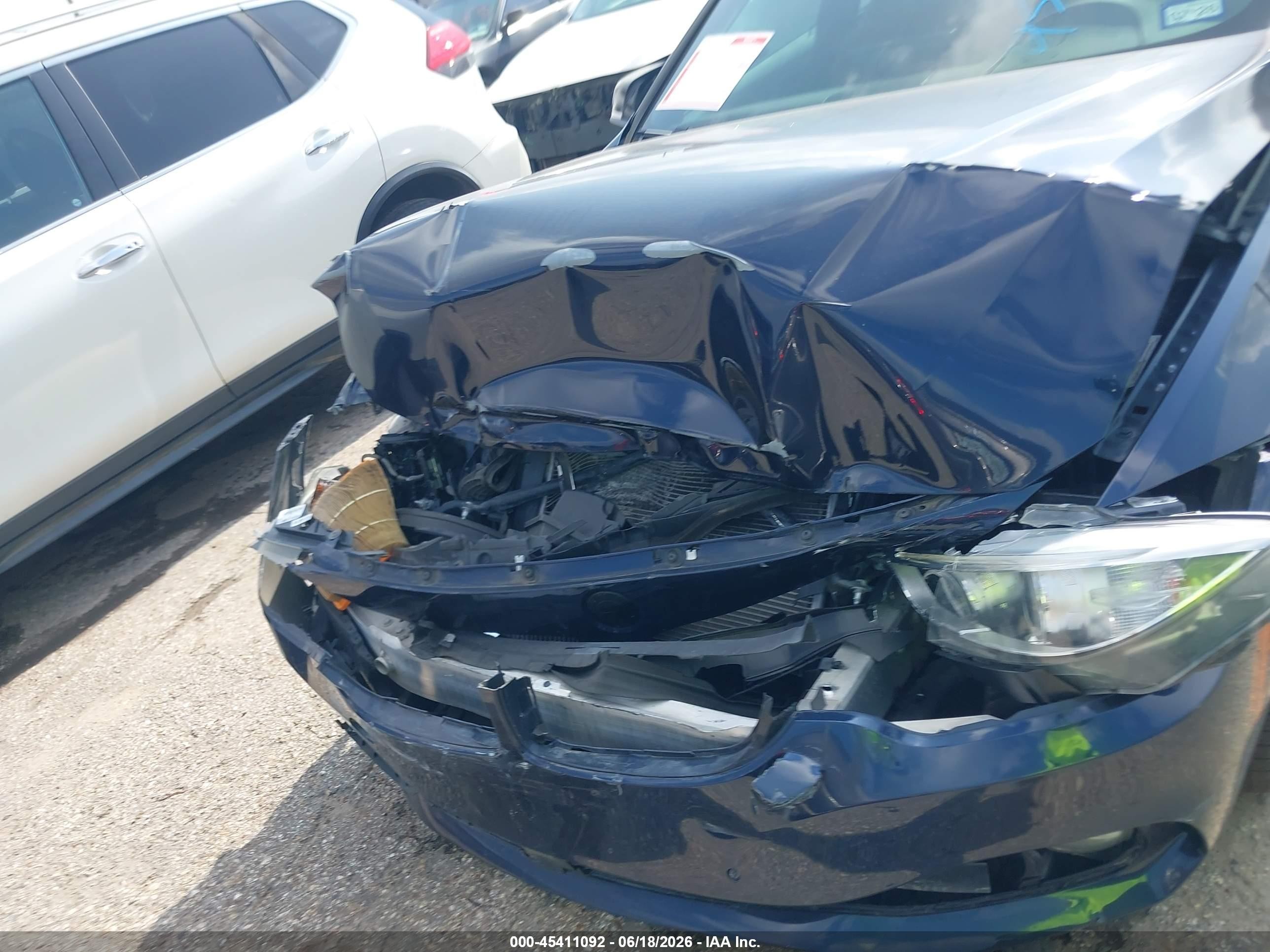 2016 Bmw 428i Blue vin: WBA3N7C52GK226566