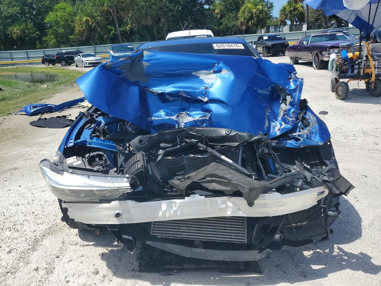 2014 Bmw 428 I Blue vin: WBA3N7C53EK221244