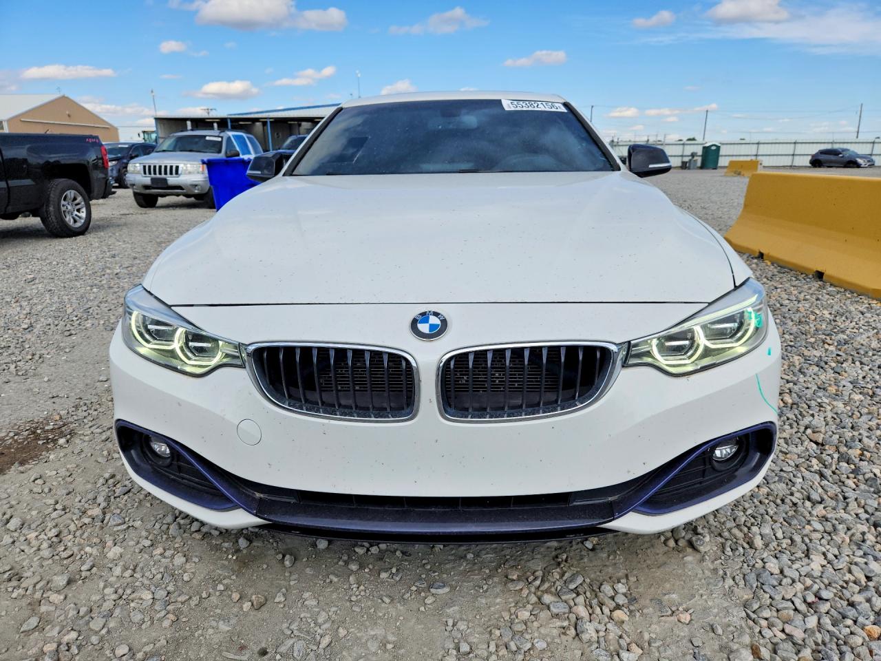 2014 Bmw 428 I White vin: WBA3N7C55EF719051