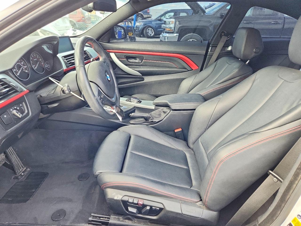 2014 Bmw 428 I White vin: WBA3N7C55EF719051