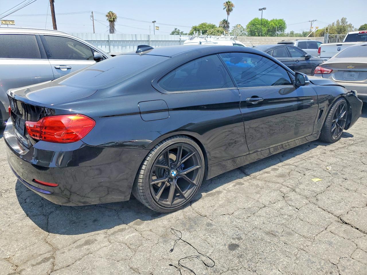 2014 Bmw 428 I Black vin: WBA3N7C55EF719065