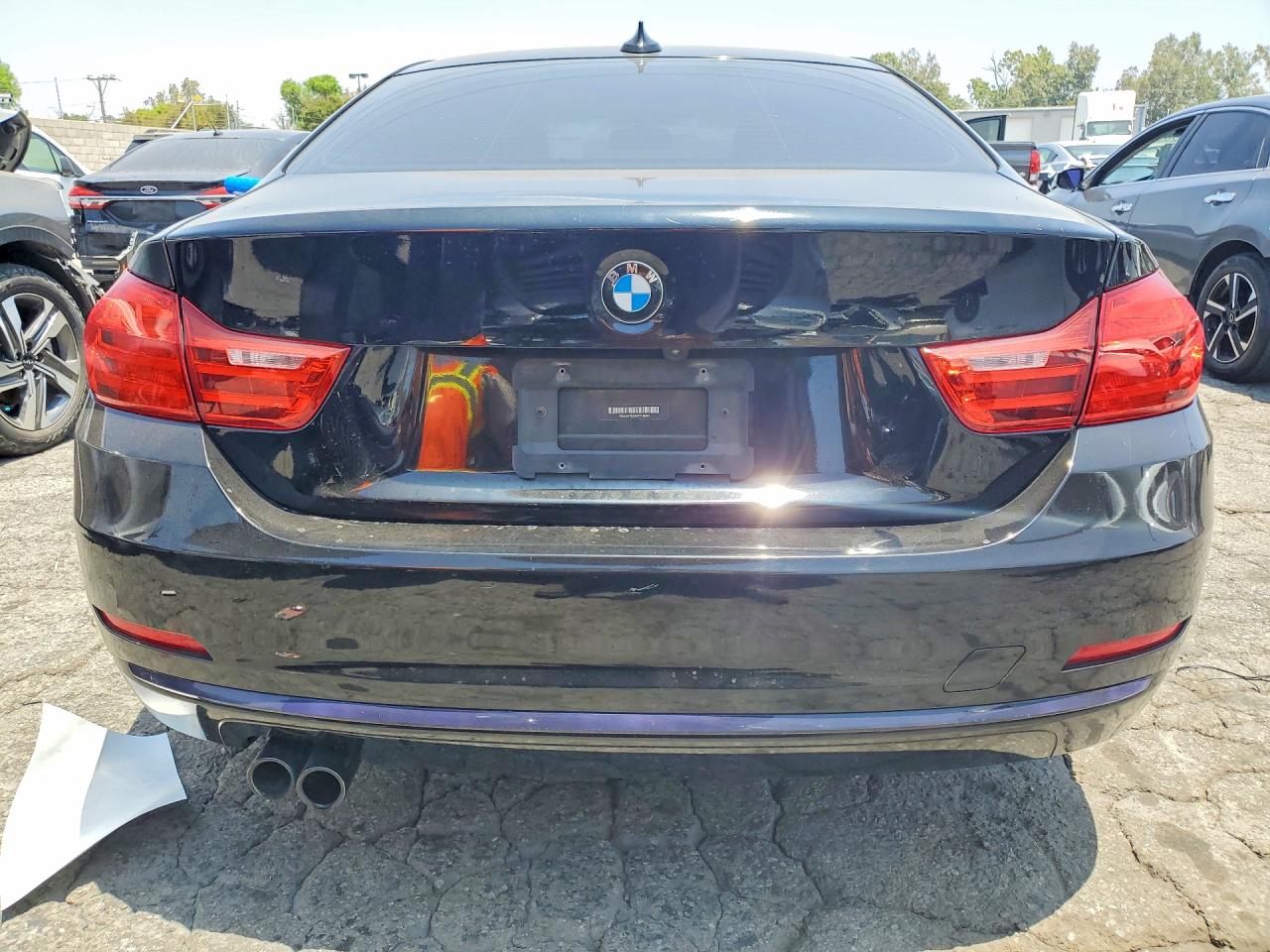 2014 Bmw 428 I Black vin: WBA3N7C55EF719065