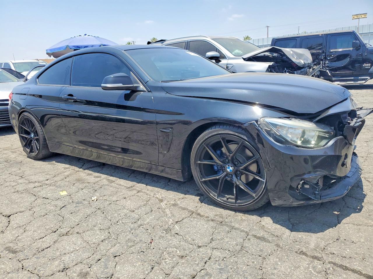2014 Bmw 428 I Black vin: WBA3N7C55EF719065