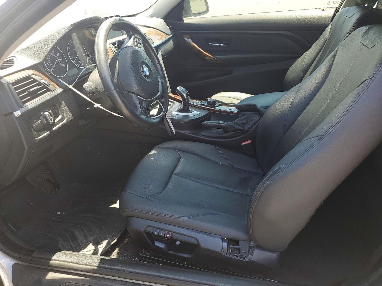 2014 Bmw 428 I Silver vin: WBA3N7C55EF719311