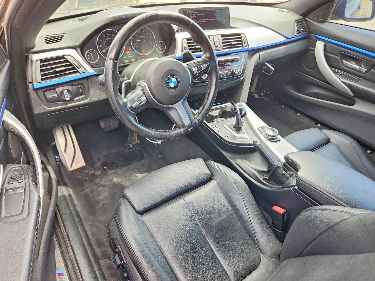 2014 Bmw 428 I Black vin: WBA3N7C55EK221410