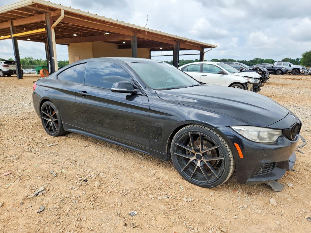 2014 Bmw 428 I Black vin: WBA3N7C55EK221410