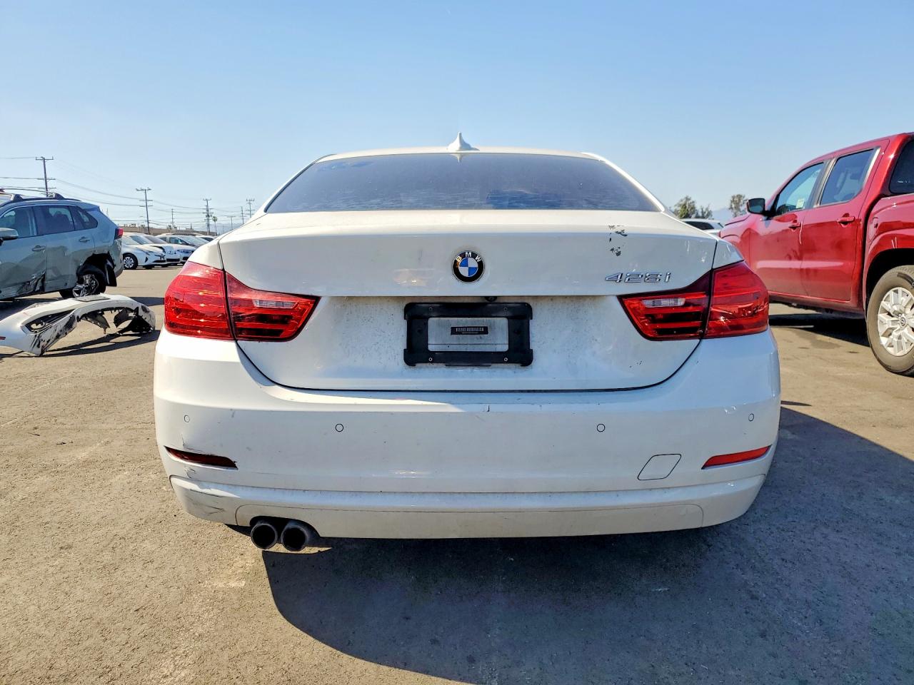 2014 Bmw 428 I Белый vin: WBA3N7C55EK222024