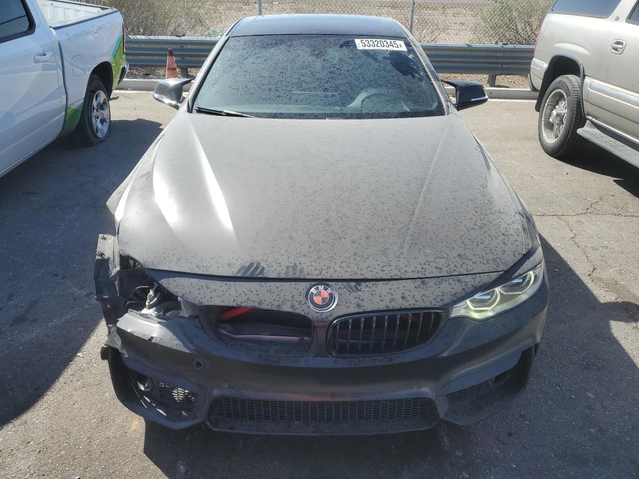 2014 Bmw 428 I Black vin: WBA3N7C56EF718040